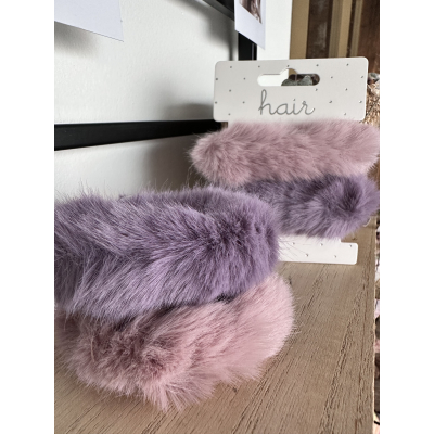 furry lilac/purple